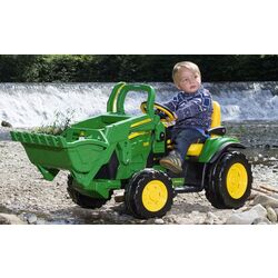 Электротрактор Peg-Perego John Deere 0068 (Green) Thumb
