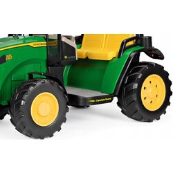 Tractor electric Peg Perego John Deere Dual Force (Green/Yellow) Thumb
