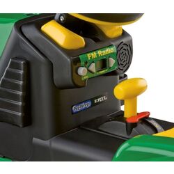 Электротрактор с прицепом + футбольный набор Peg Perego John Deere (Green/Yellow) Thumb