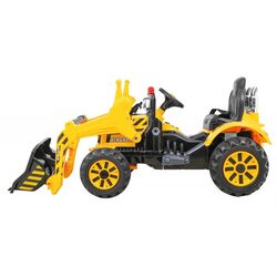 Excavator electric Ramiz Tractor (Yellow) Thumb