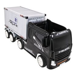 Электрогрузовик Ramiz Container Truck (Black) Thumb