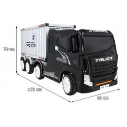 Электрогрузовик Ramiz Container Truck (Black) Thumb
