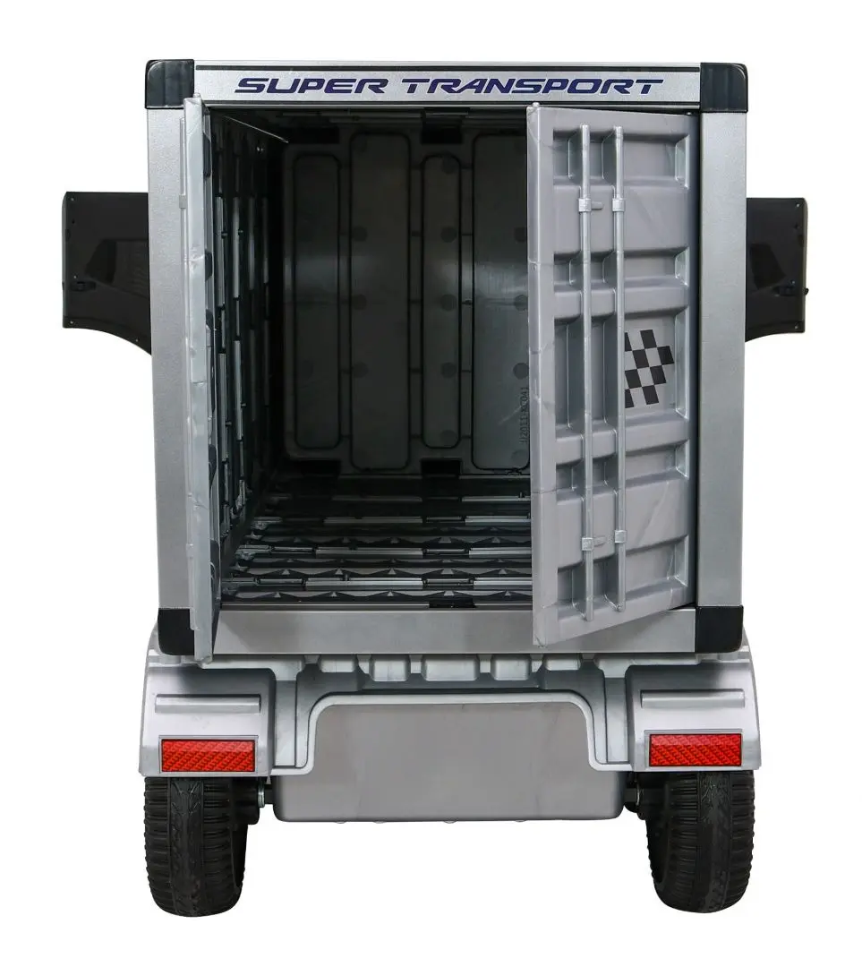 Электрогрузовик Ramiz Container Truck (Black) - 4