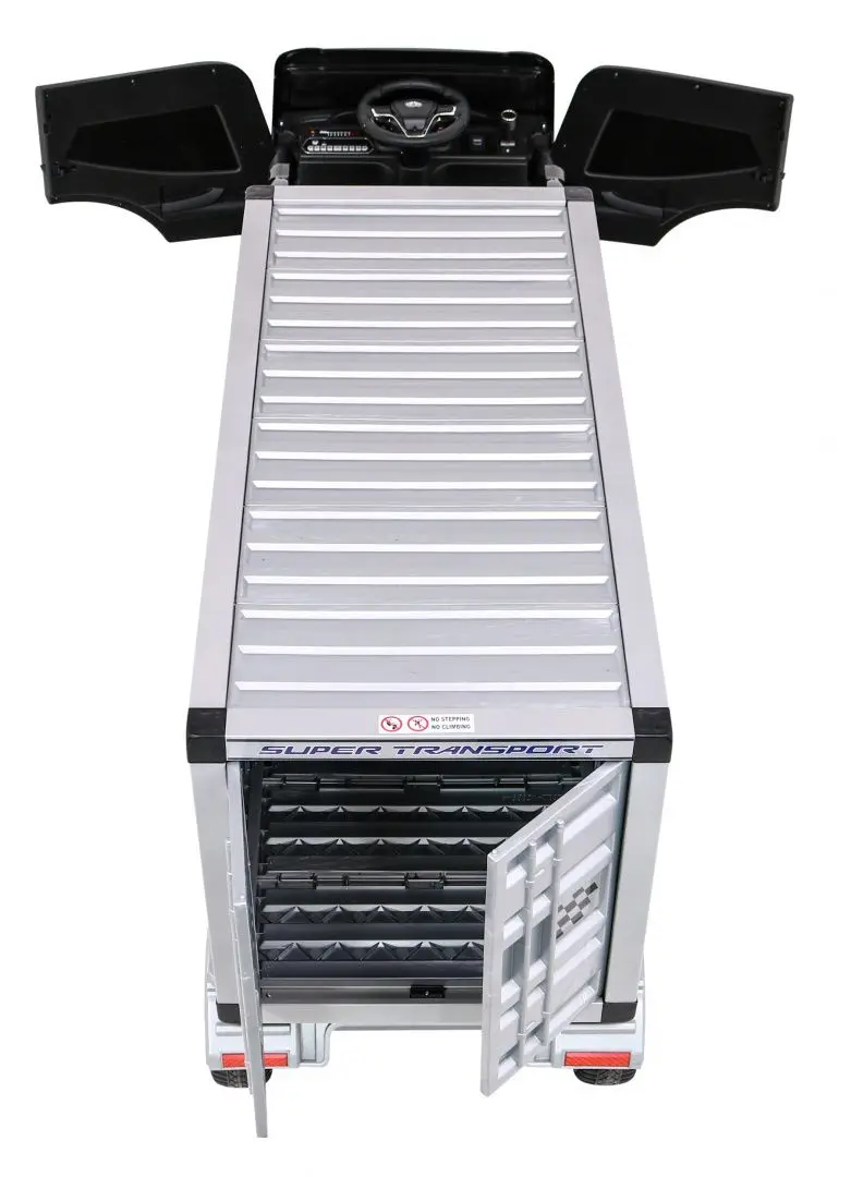 Электрогрузовик Ramiz Container Truck (Black) - 7