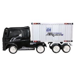Электрогрузовик Ramiz Container Truck (Black) Thumb