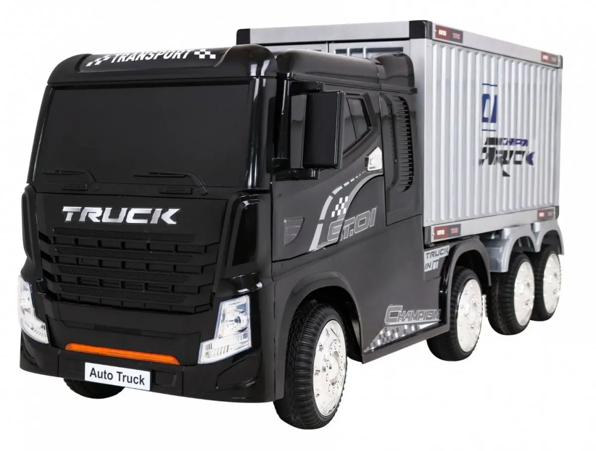 Электрогрузовик Ramiz Container Truck (Black)