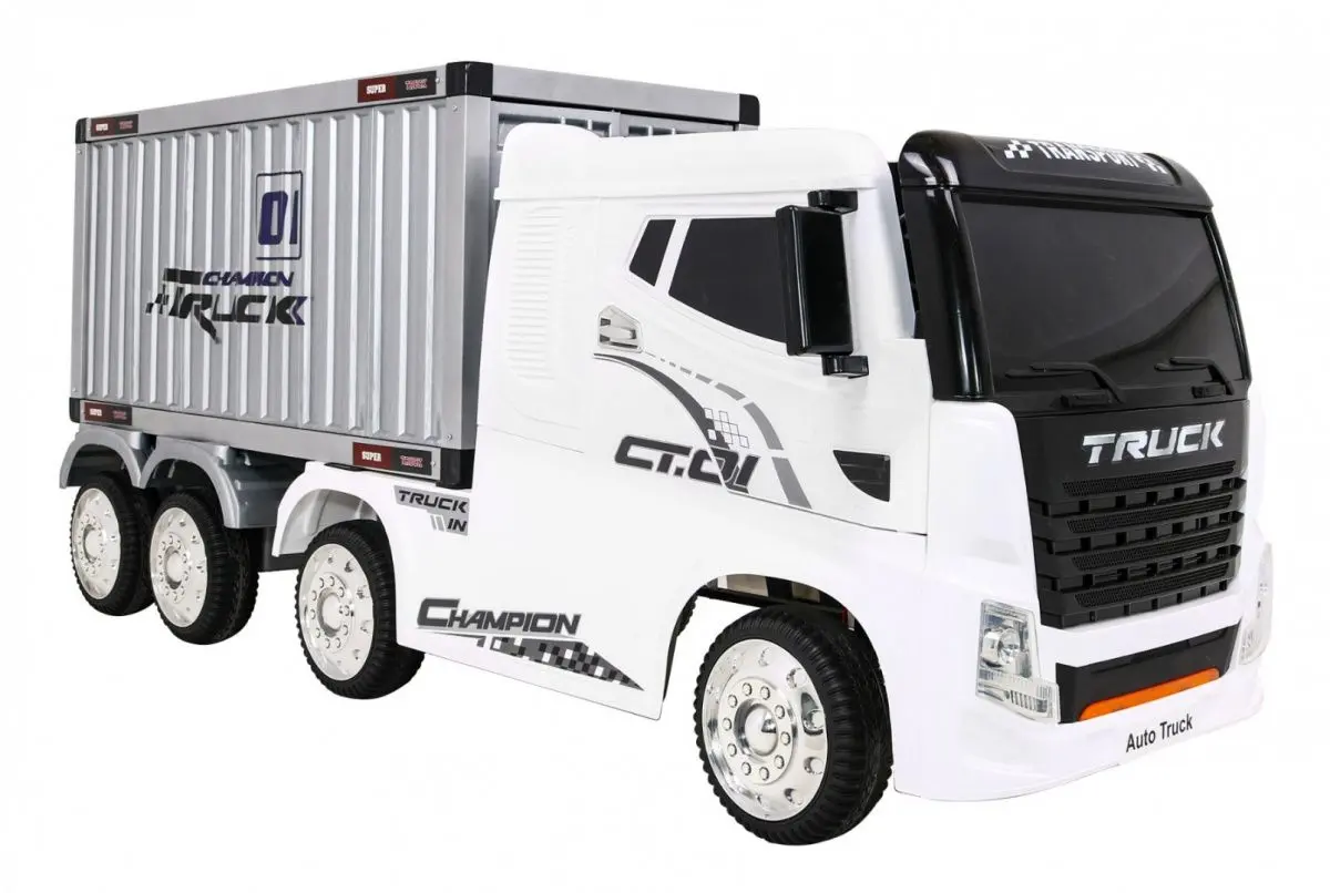 Электрогрузовик Ramiz Container Truck (White) - 2