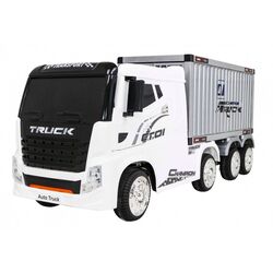 Camion electric Ramiz Container Truck (White)