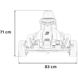 Электрокарт Ramiz Gokart Fast 3 Drift (Black) Thumb