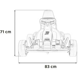 Kart electric Ramiz Gokart Fast 3 Drift (Red/Black) Thumb