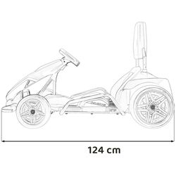 Kart electric Ramiz Gokart Fast 3 Drift (White/Black) Thumb
