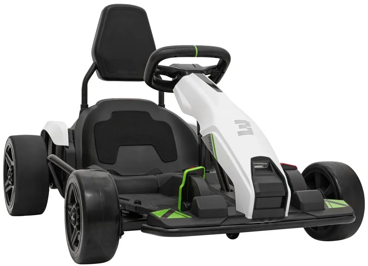 Kart electric Ramiz Gokart Fast 3 Drift (White/Black) - 3