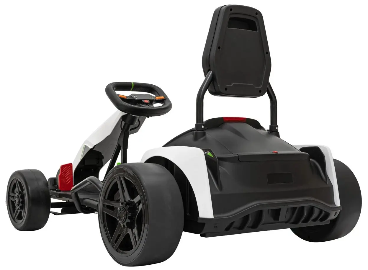 Kart electric Ramiz Gokart Fast 3 Drift (White/Black) - 5