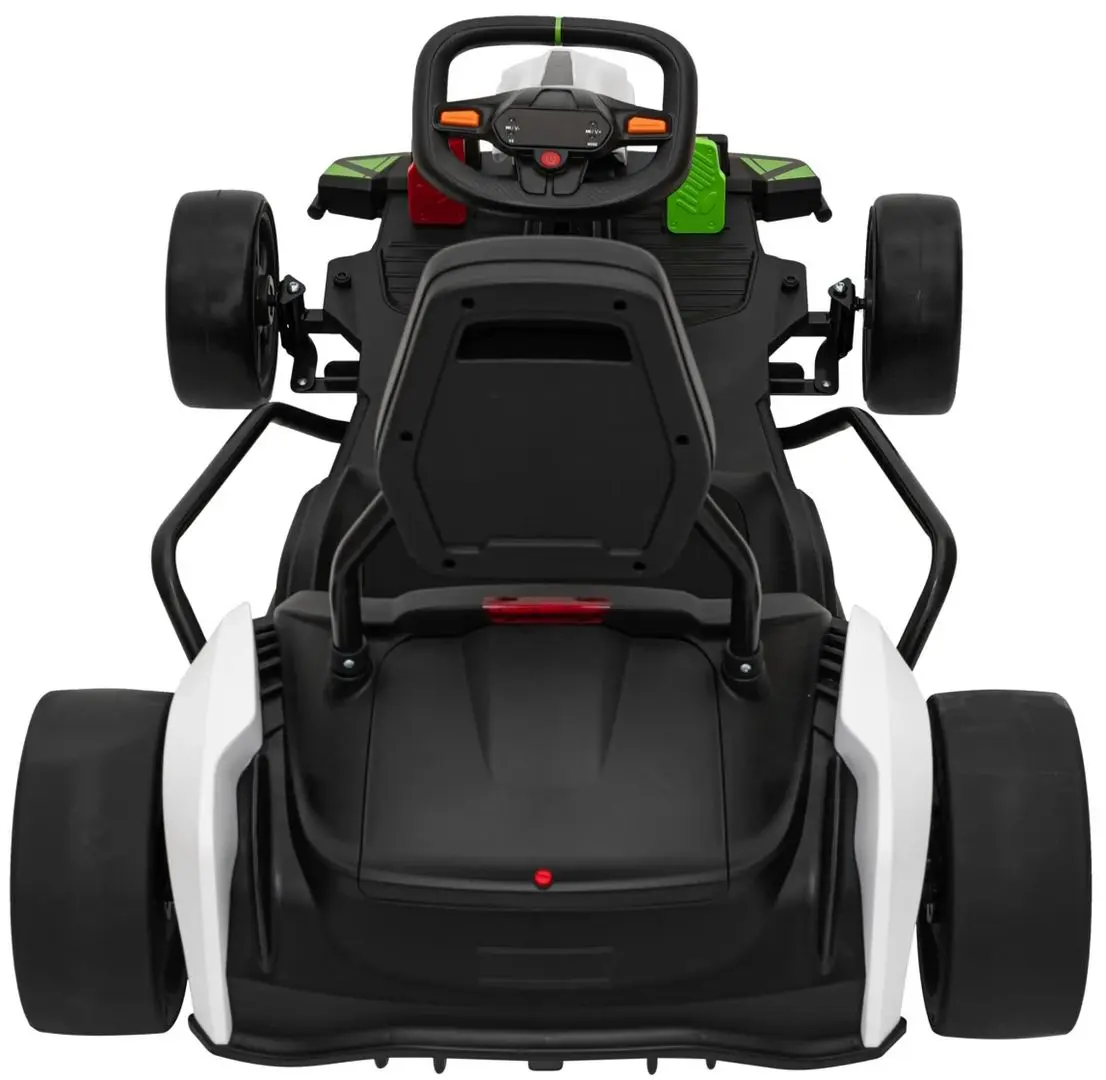 Kart electric Ramiz Gokart Fast 3 Drift (White/Black) - 7