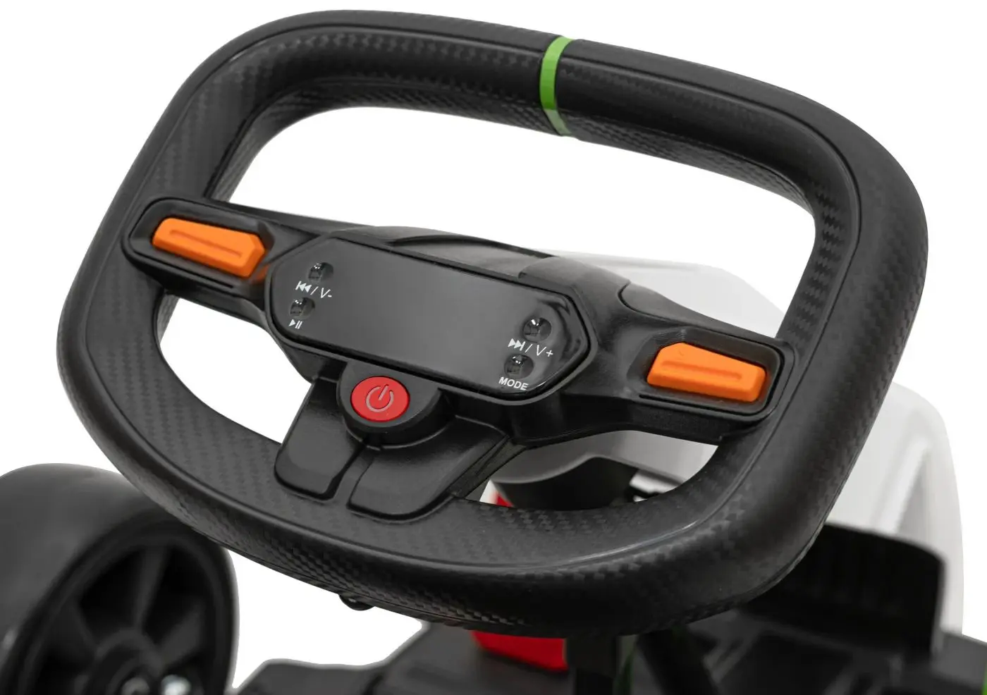 Kart electric Ramiz Gokart Fast 3 Drift (White/Black) - 8