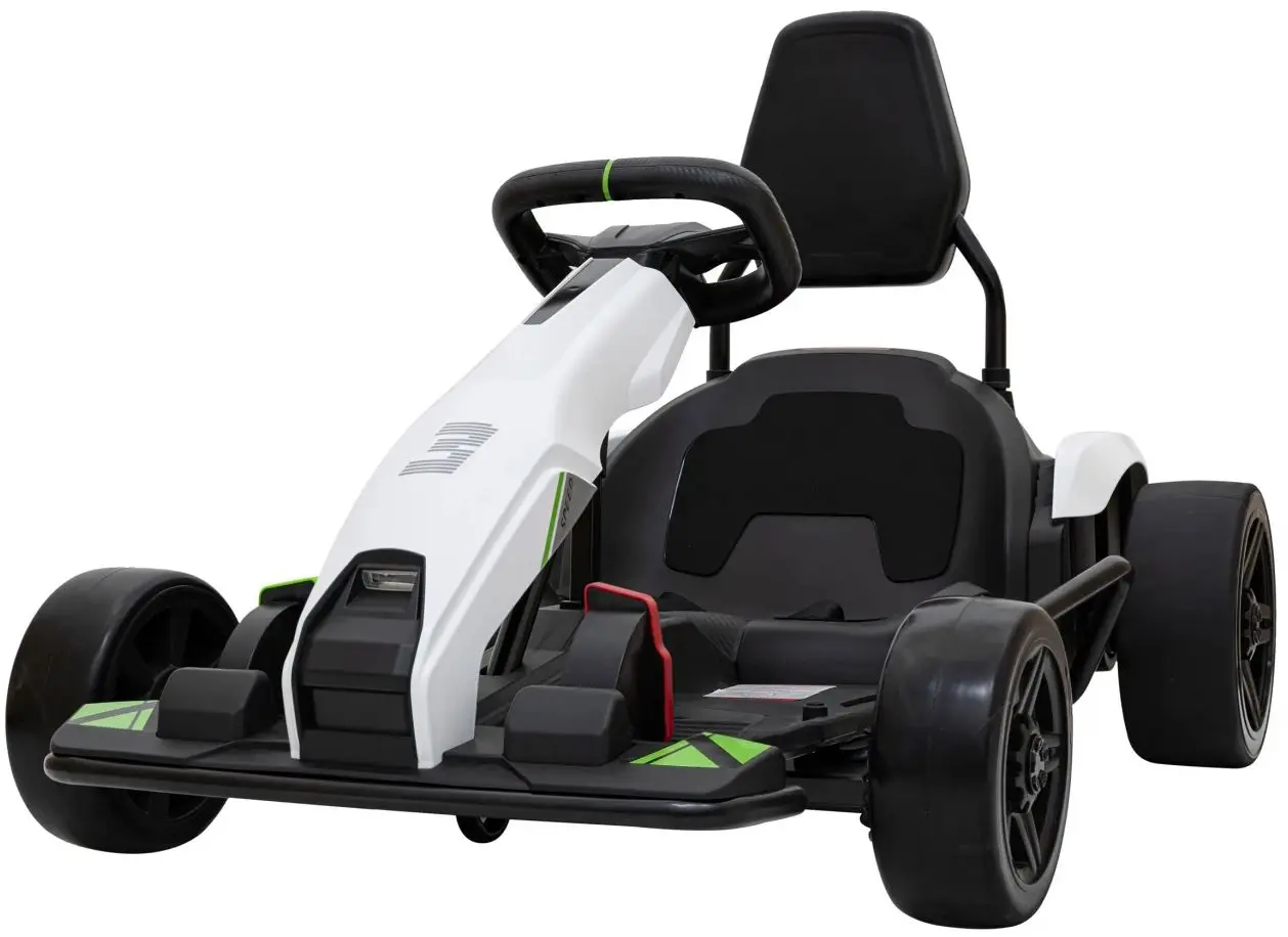 Kart electric Ramiz Gokart Fast 3 Drift (White/Black)