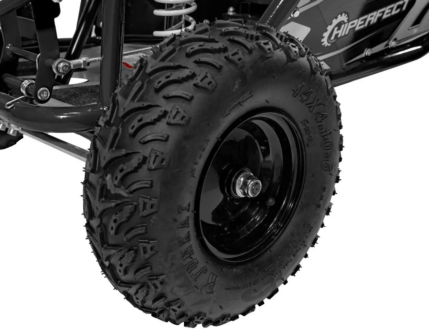 Kart electric Ramiz Mud Monster (Black)