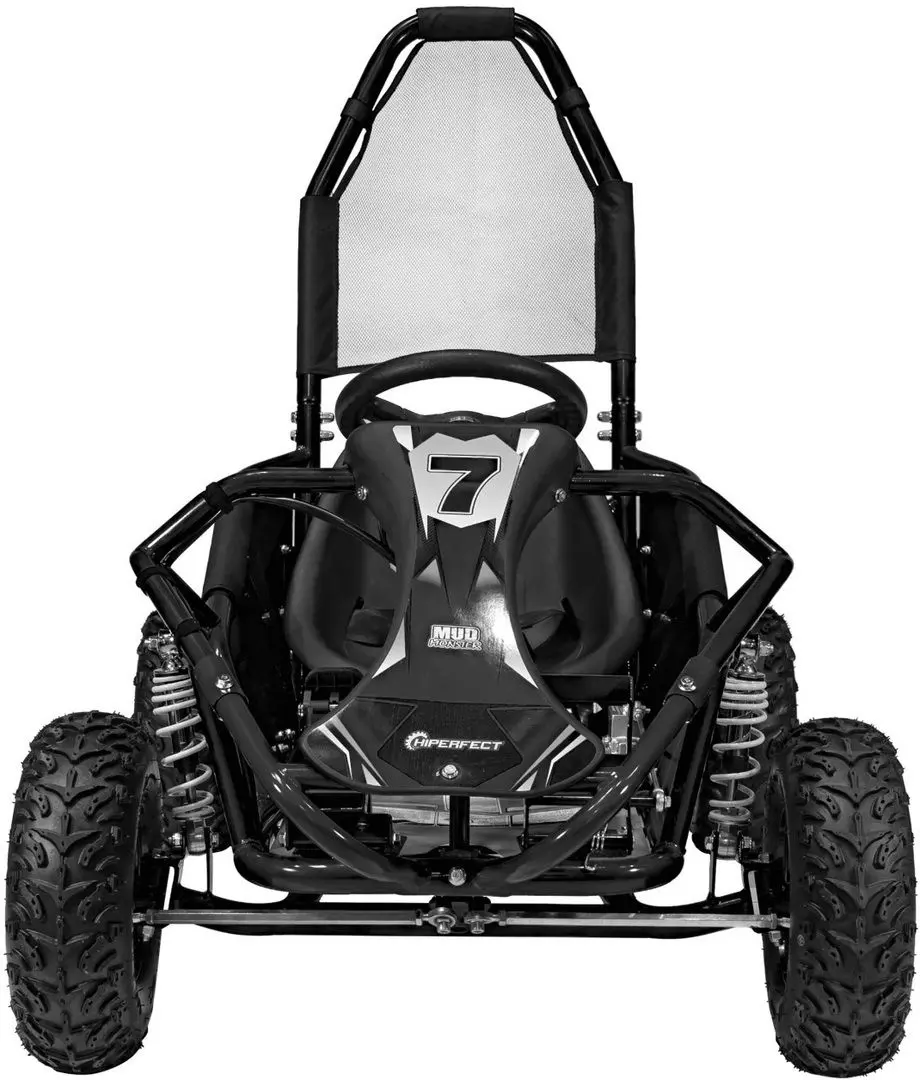 Kart electric Ramiz Mud Monster (Black)