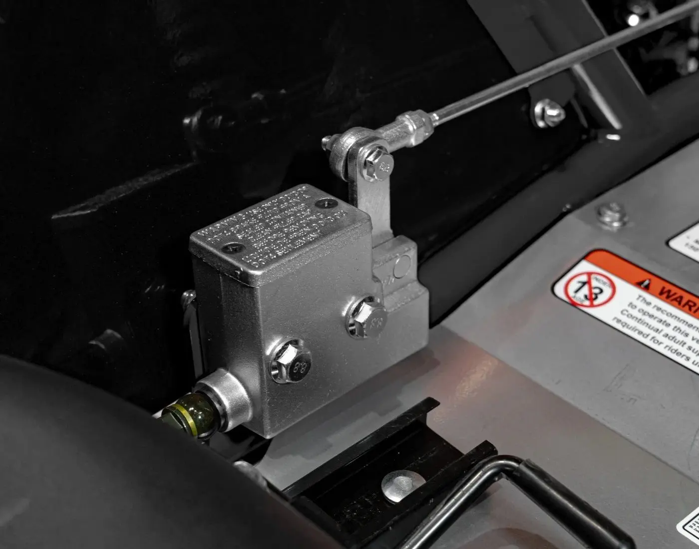 Kart electric Ramiz Mud Monster (Black)