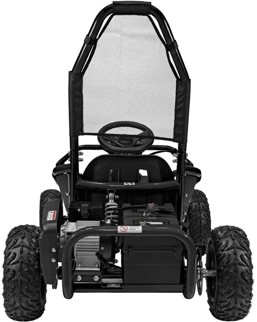 Kart electric Ramiz Mud Monster (Black)