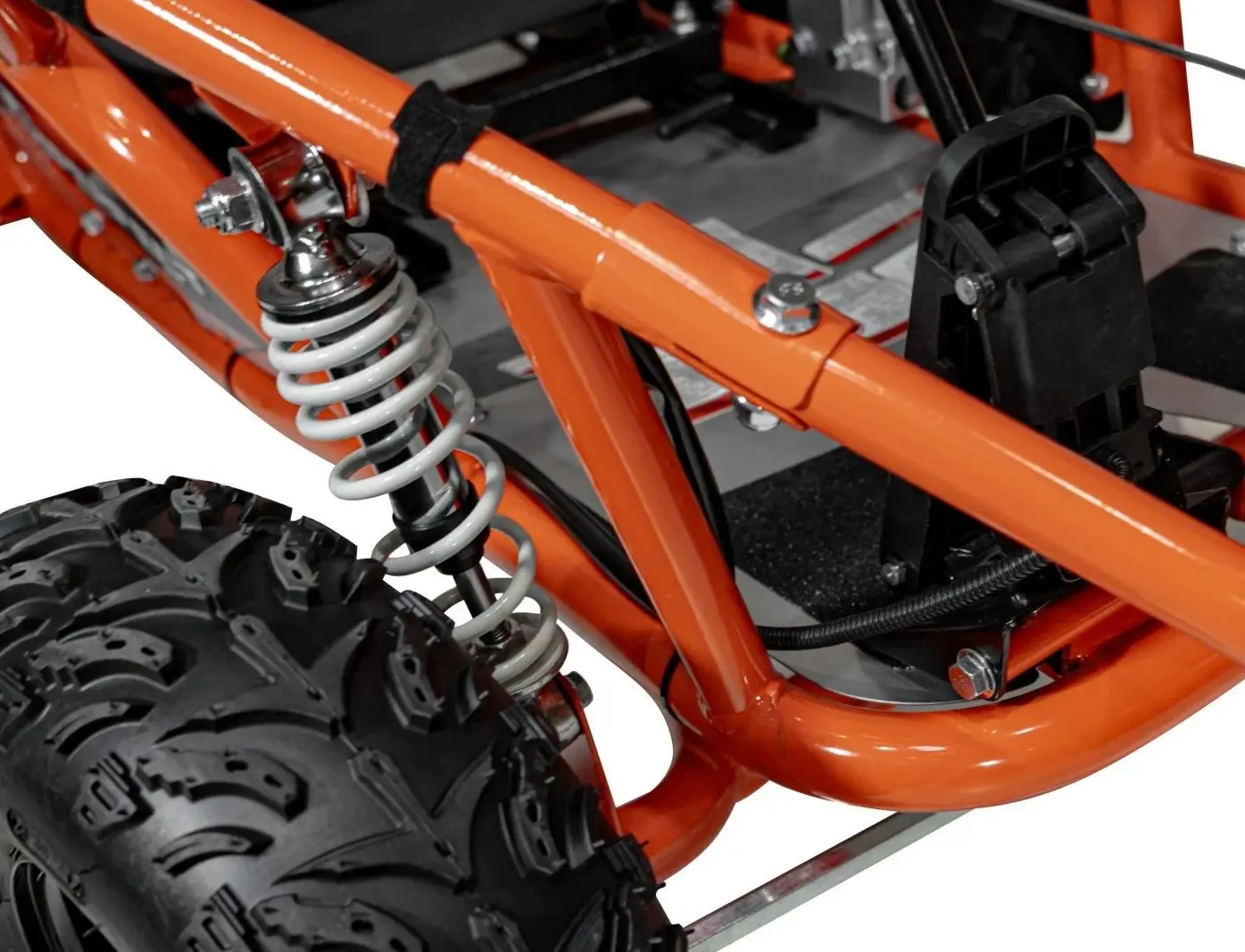 Kart electric Ramiz Mud Monster (Orange)