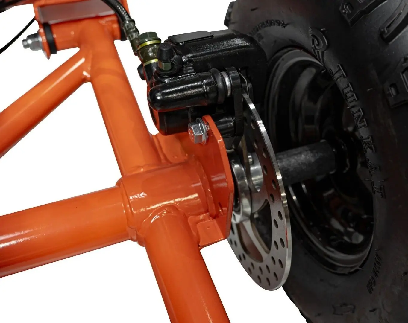 Kart electric Ramiz Mud Monster (Orange)