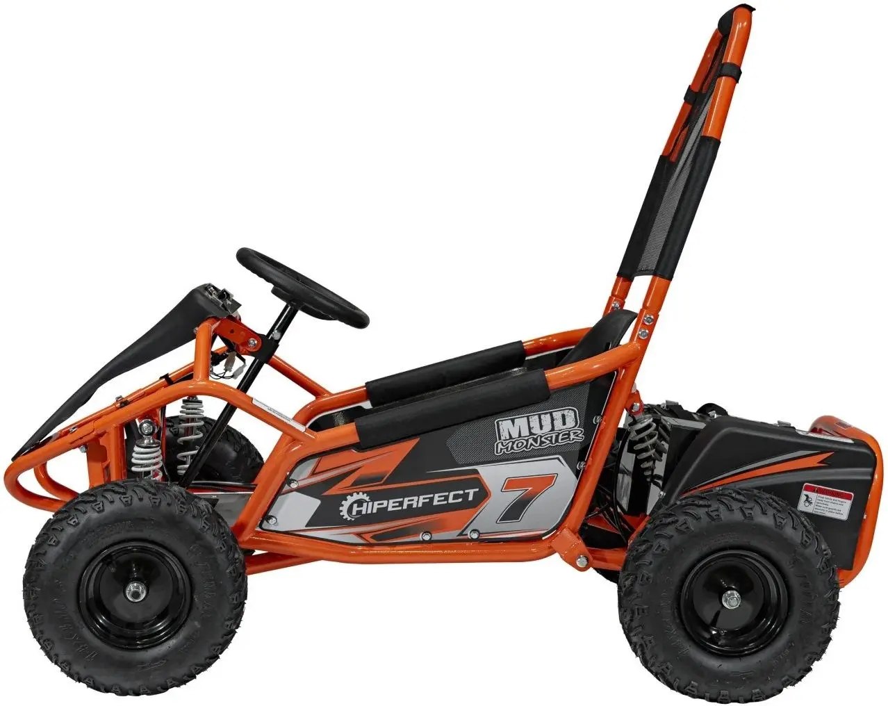 Kart electric Ramiz Mud Monster (Orange)