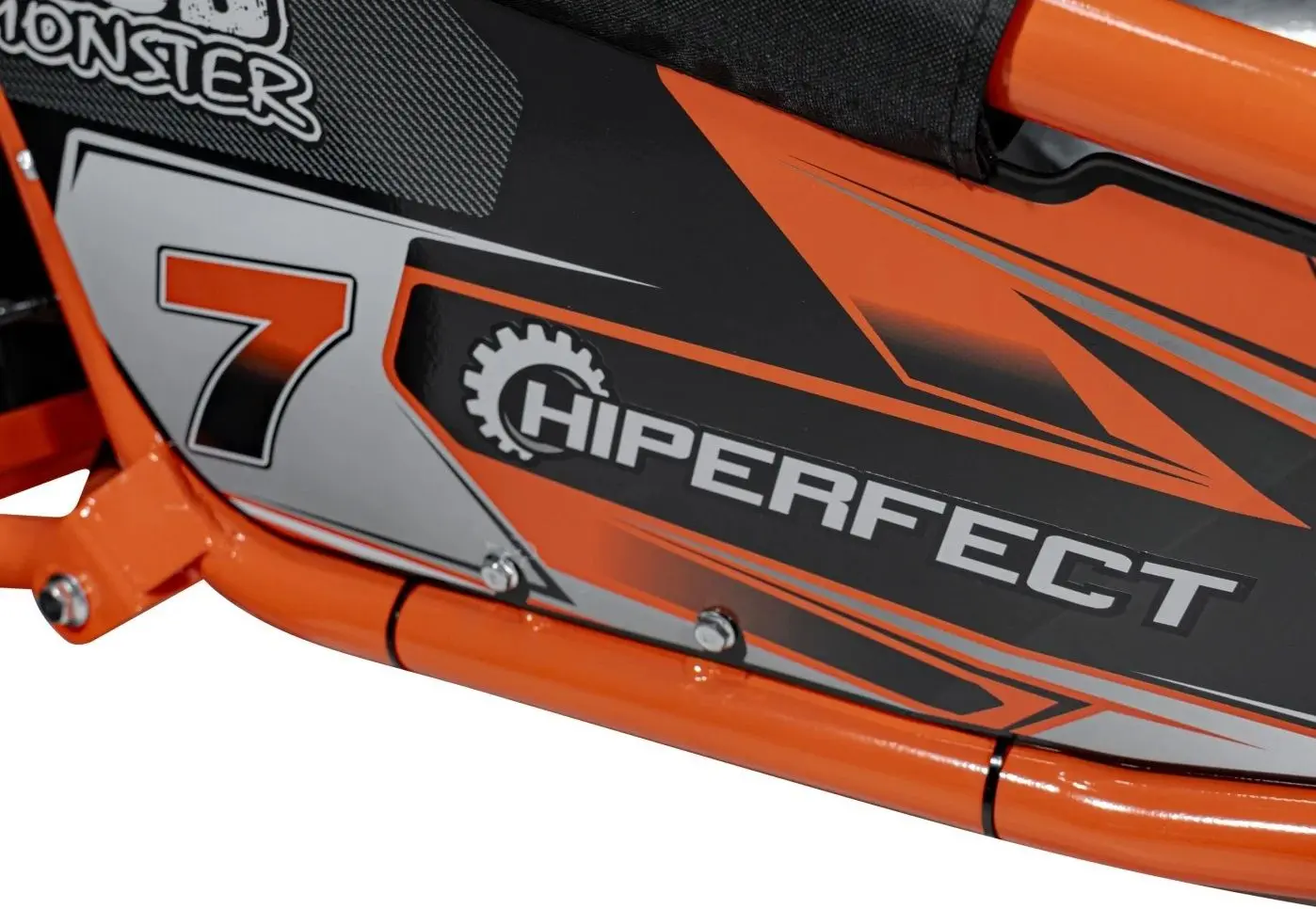 Kart electric Ramiz Mud Monster (Orange)