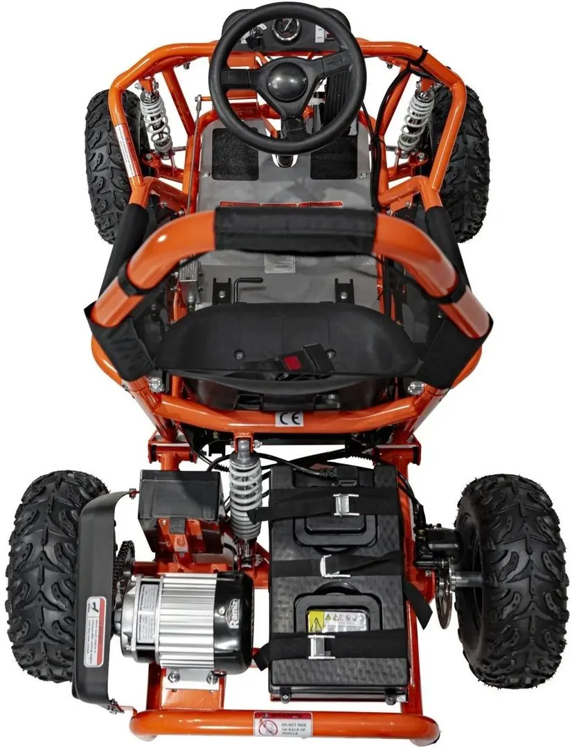 Kart electric Ramiz Mud Monster (Orange)