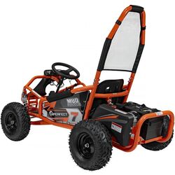 Kart electric Ramiz Mud Monster (Orange) Thumb