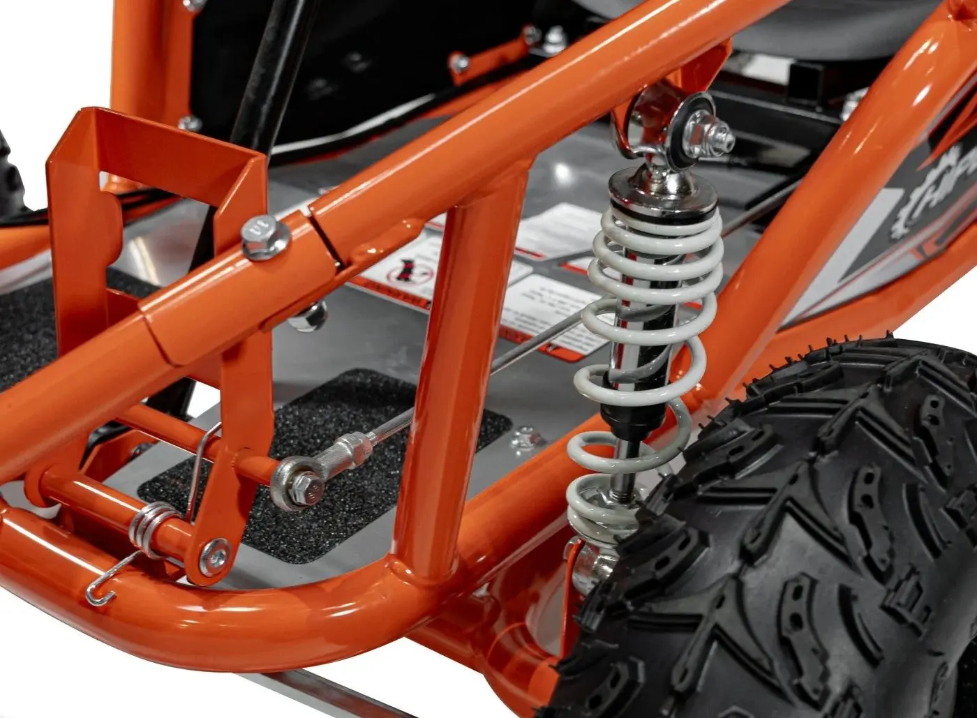 Kart electric Ramiz Mud Monster (Orange)