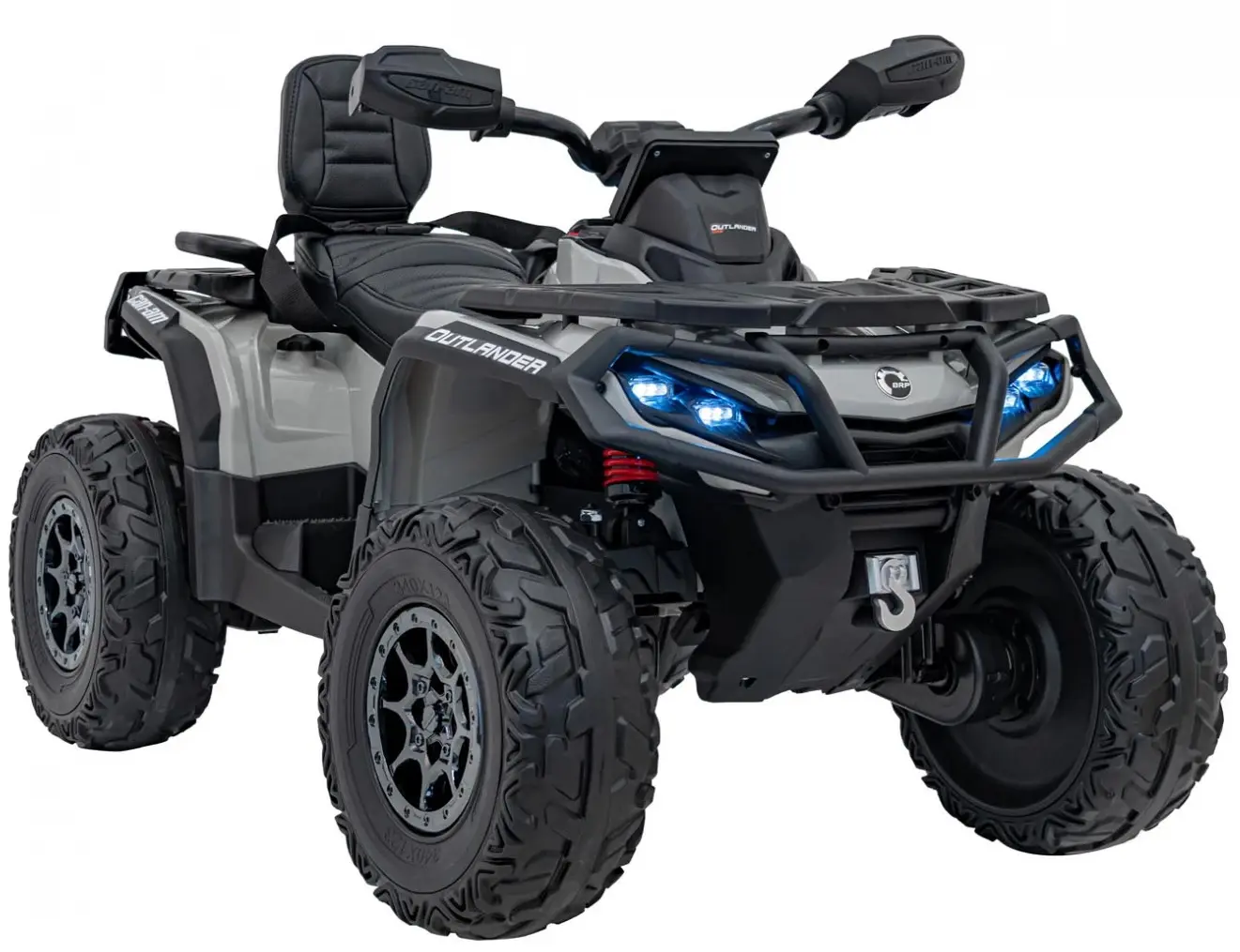 Электроквадроцикл Ramiz Can Am Outlander (Grey) - 3