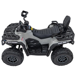 Электроквадроцикл Ramiz Can Am Outlander (Grey) Thumb