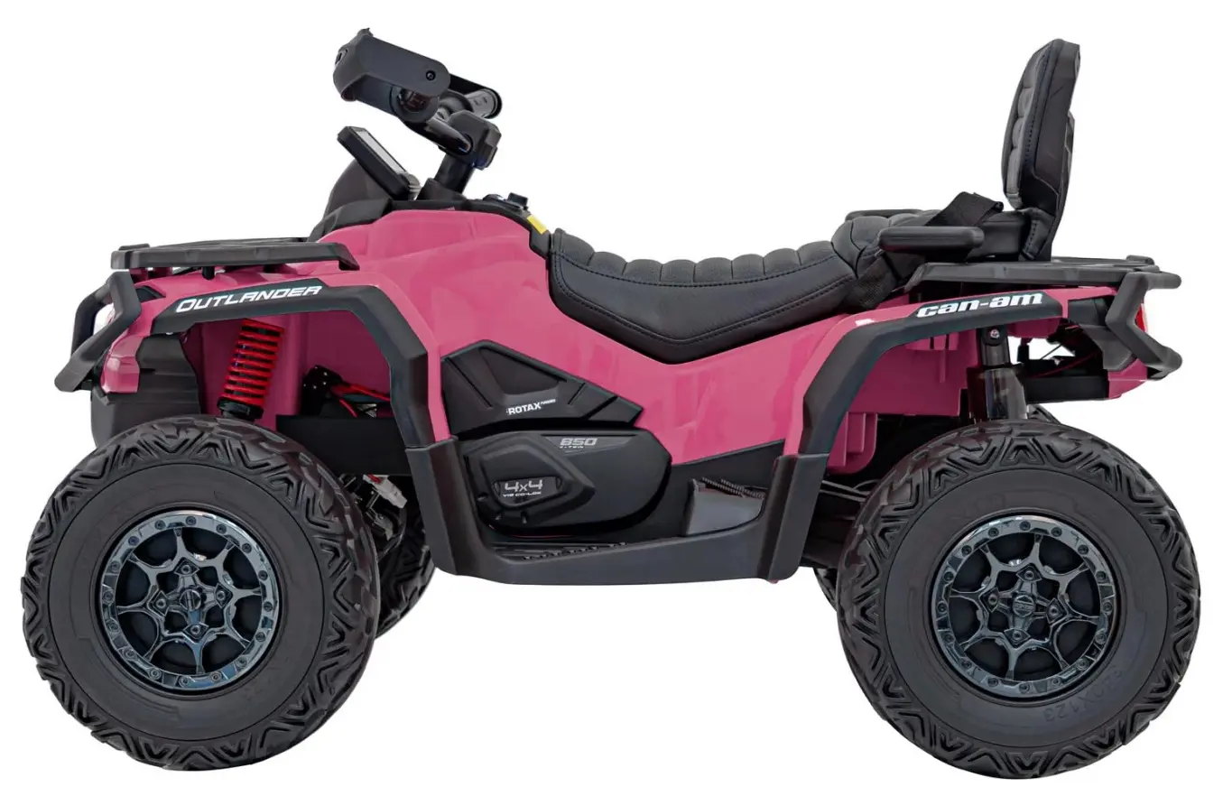 Электроквадроцикл Ramiz Can Am Outlander (Pink) - 4