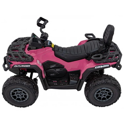 Электроквадроцикл Ramiz Can Am Outlander (Pink) Thumb