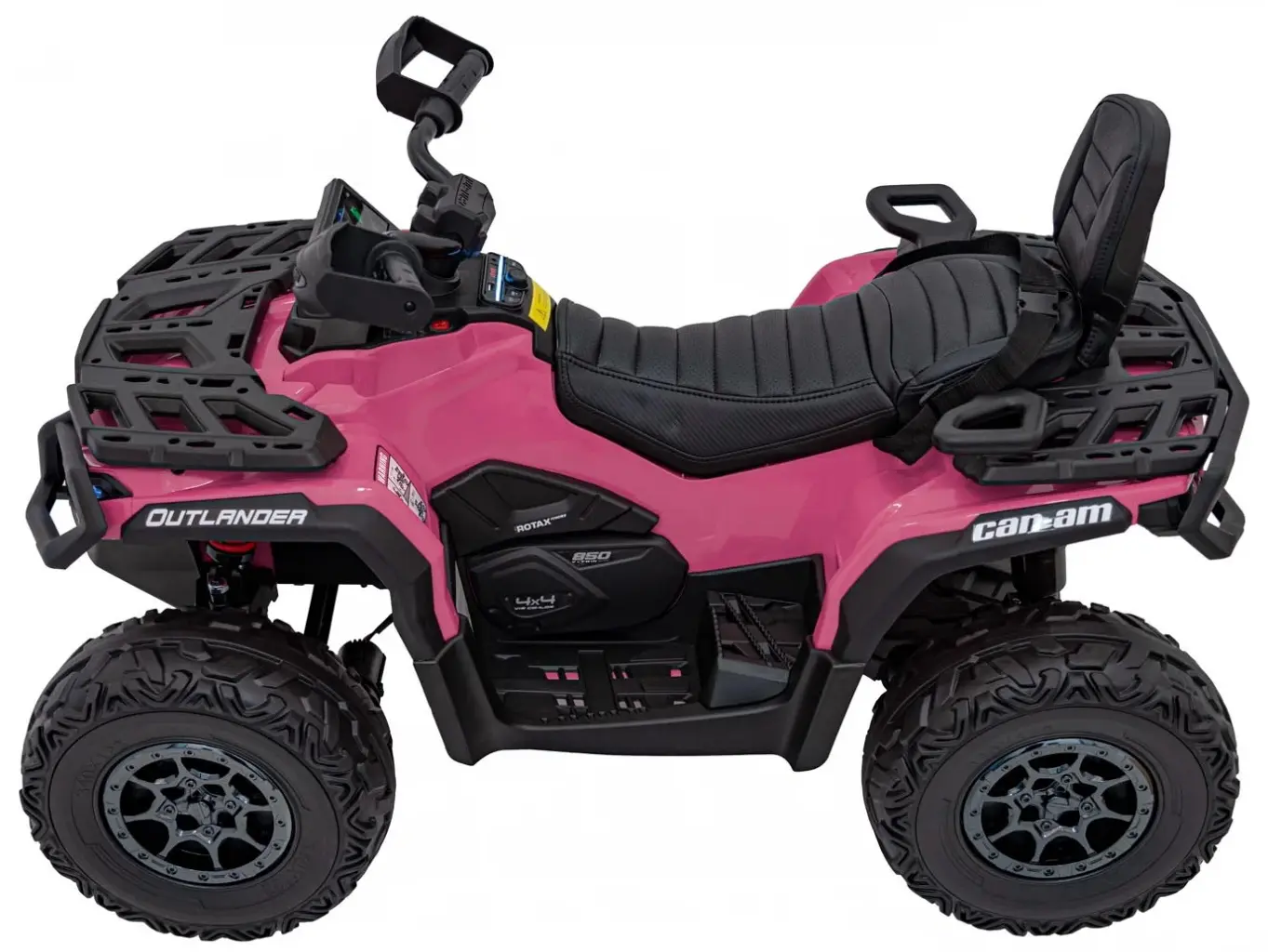 Электроквадроцикл Ramiz Can Am Outlander (Pink) - 7
