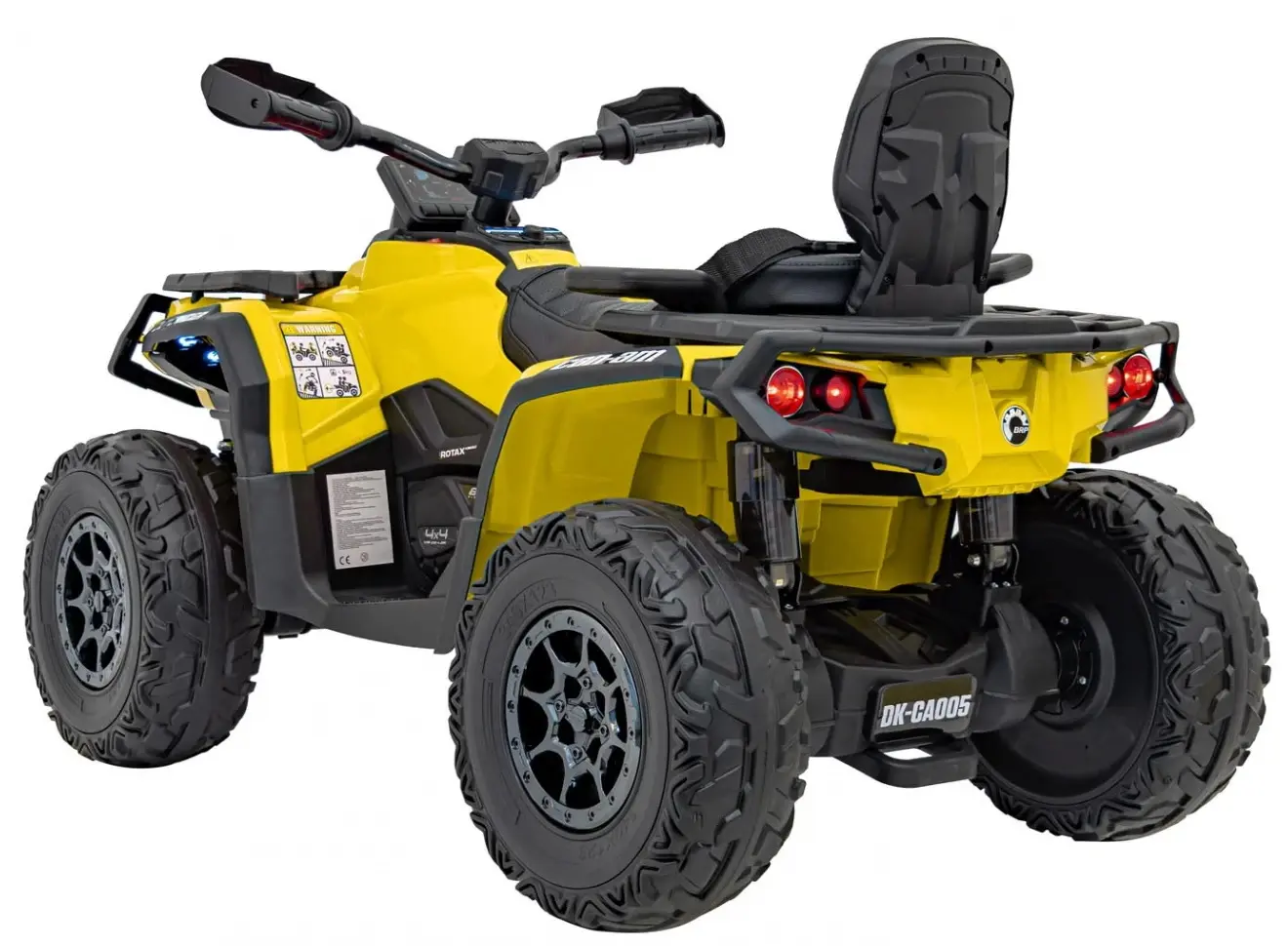 Электроквадроцикл Ramiz Can Am Outlander (Yellow) - 4