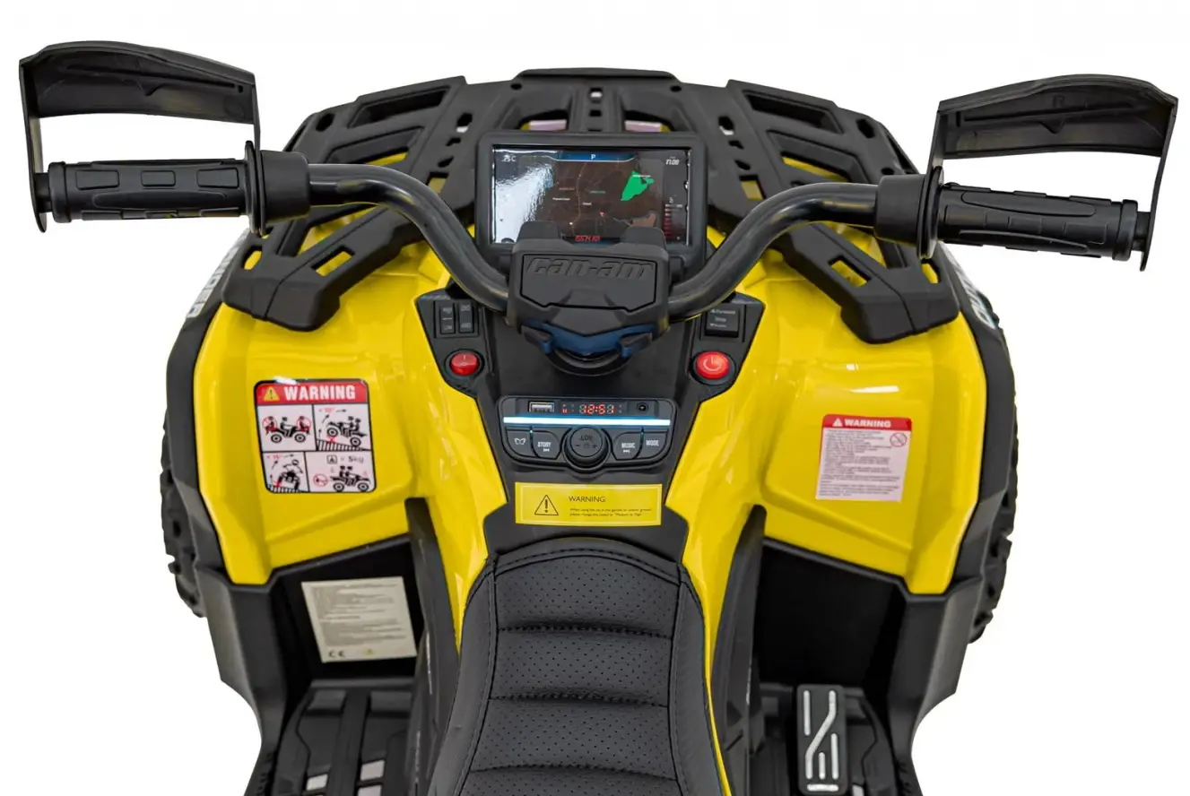 Электроквадроцикл Ramiz Can Am Outlander (Yellow) - 8