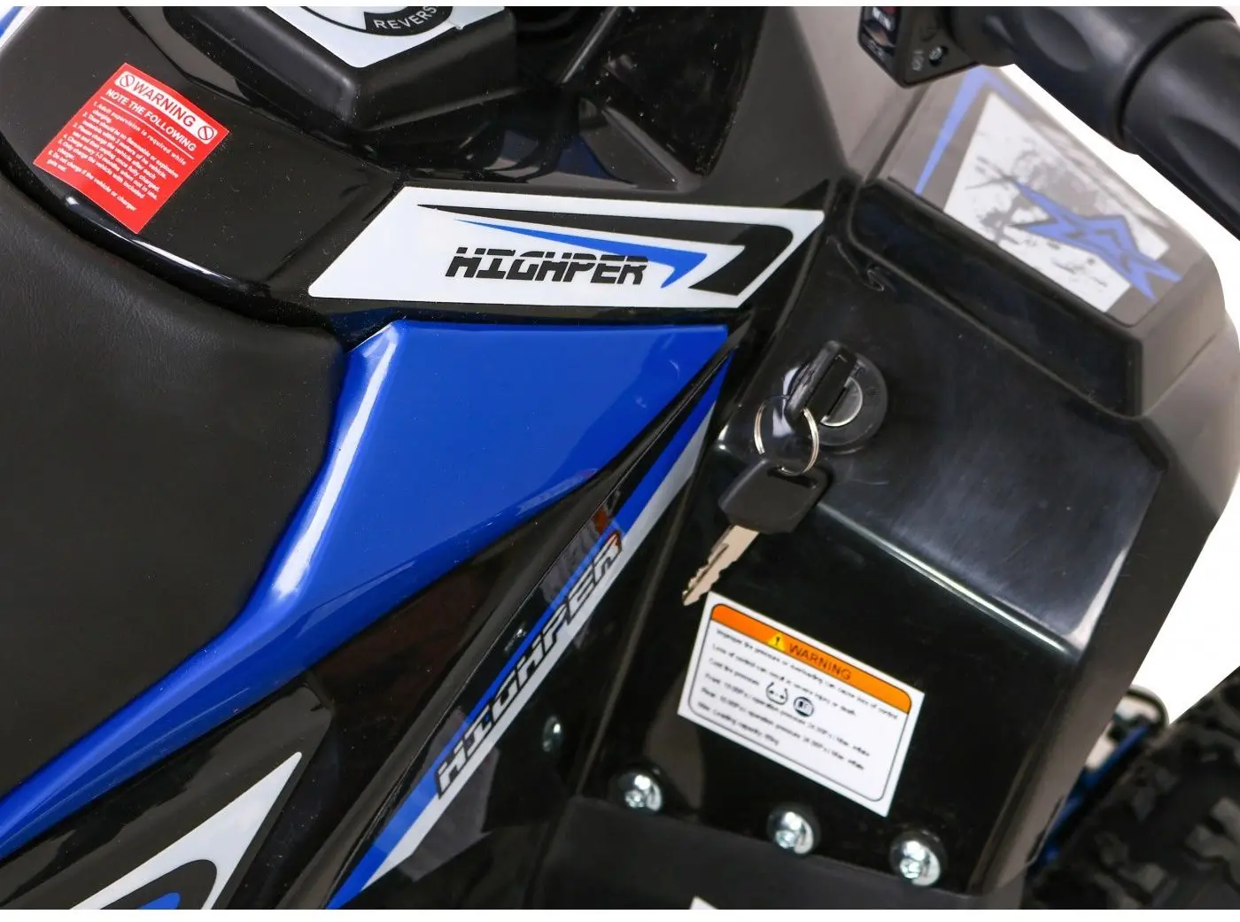 ATV electric Ramiz Highper (Blue) - 4