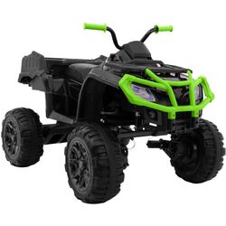 ATV electric Ramiz Quad 4x4 (Black/Green) Thumb