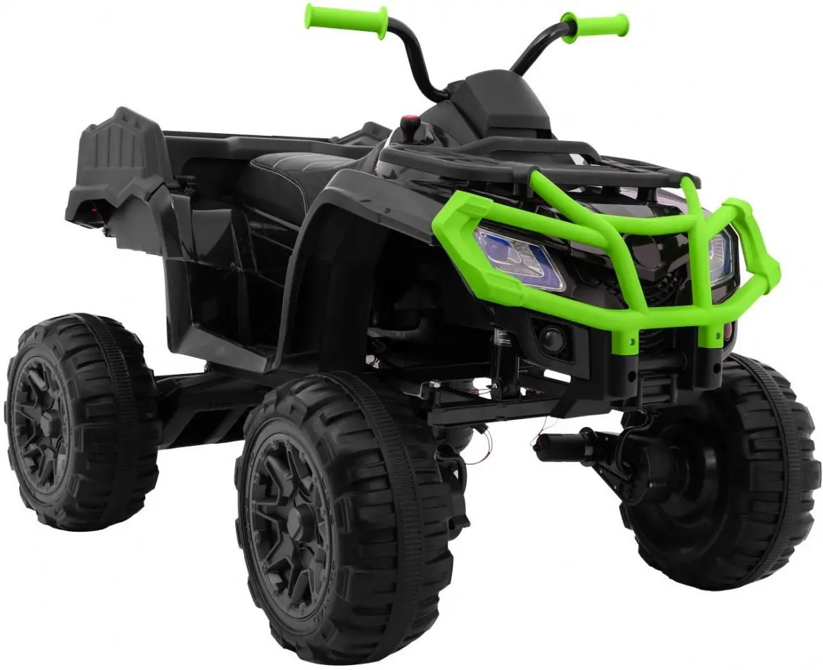 ATV electric Ramiz Quad 4x4 (Black/Green) - 2