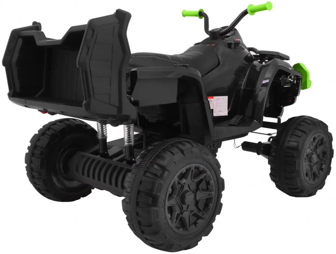ATV electric Ramiz Quad 4x4 (Black/Green) - 4