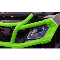 ATV electric Ramiz Quad 4x4 (Black/Green) Thumb