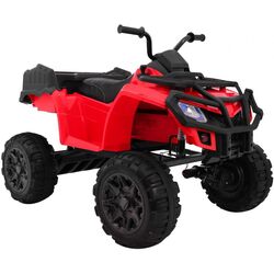 ATV electric Ramiz Quad 4x4 (Black/Red) Thumb
