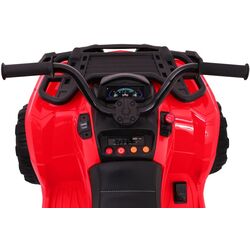 ATV electric Ramiz Quad 4x4 (Black/Red) Thumb