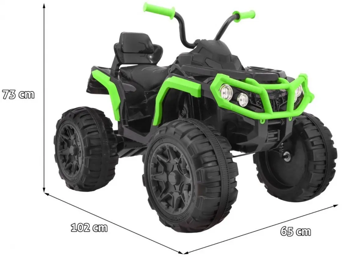 Электроквадроцикл Ramiz Quad ATV 2.4 G BDM0906 (Black/Green)
