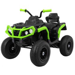 ATV electric Ramiz Quad ATV Air Wheel (Black/Green)