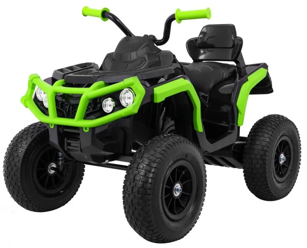 ATV electric Ramiz Quad ATV Air Wheel (Black/Green)