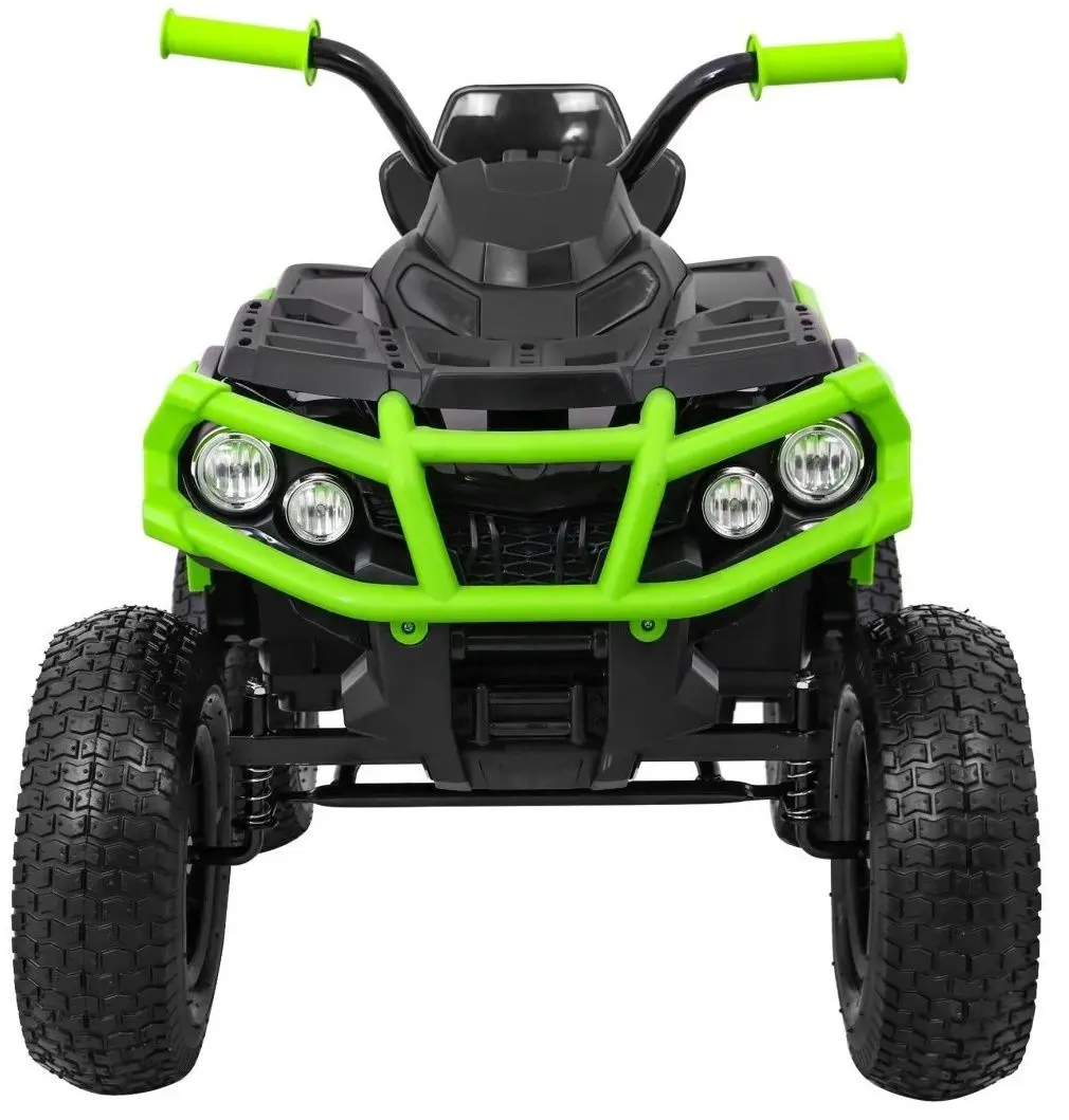 ATV electric Ramiz Quad ATV Air Wheel (Black/Green)