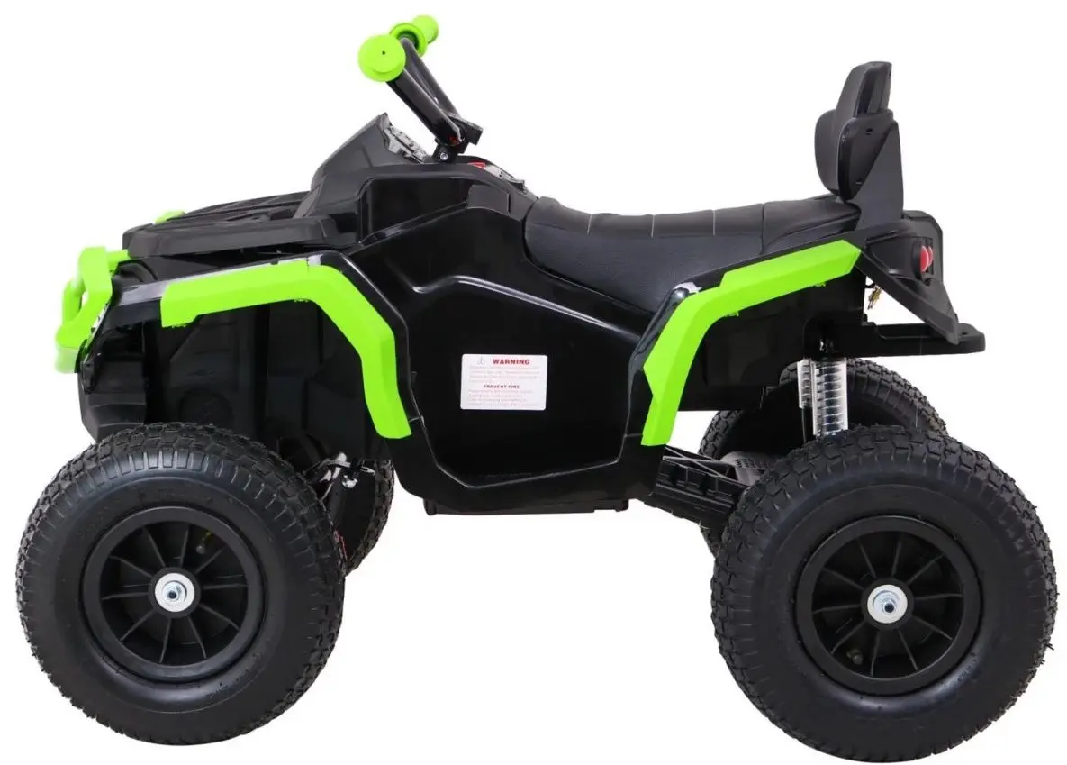 ATV electric Ramiz Quad ATV Air Wheel (Black/Green)